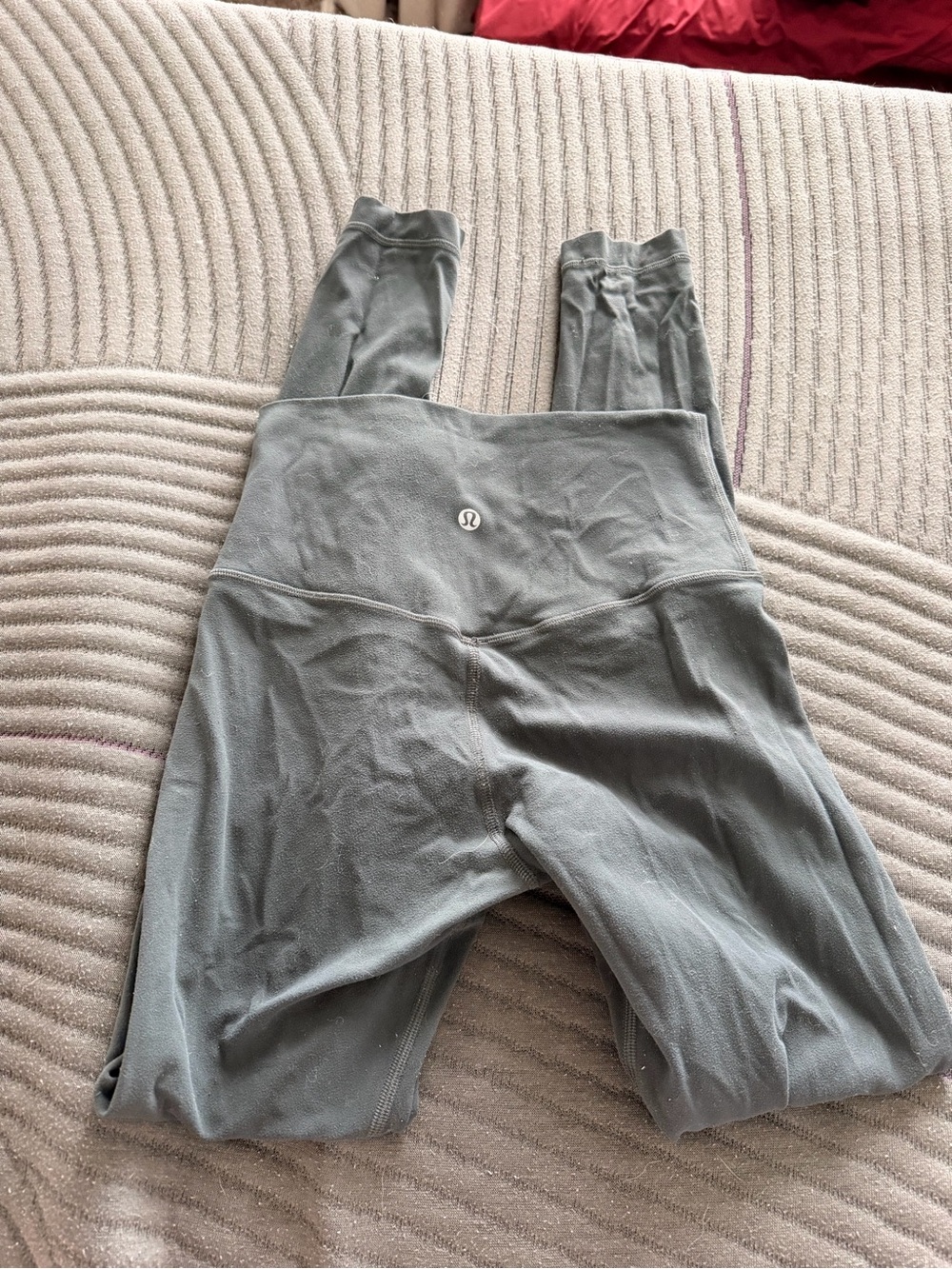 lululemon athletica Charcoal Gray Cozy High-Rise Leggings